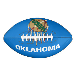 Ballon De Foot Graphique Drapeau de l'état de l'Oklahoma dynamiq