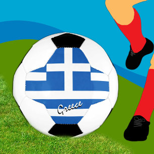 Ballon De Foot Grèce Football & drapeau grec / Sports