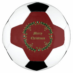 Ballon De Foot Guirlande de Noël gothique personnalisée