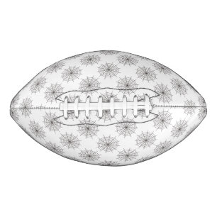 Ballon De Foot Halloween, Spider Web, Tricoter Ou Traiter, Boo