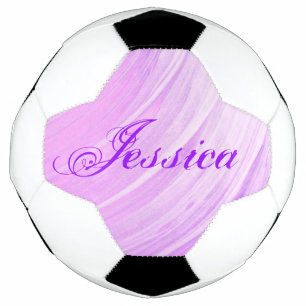 Ballon De Foot HAMbyWG - Balle de football - Balle rose