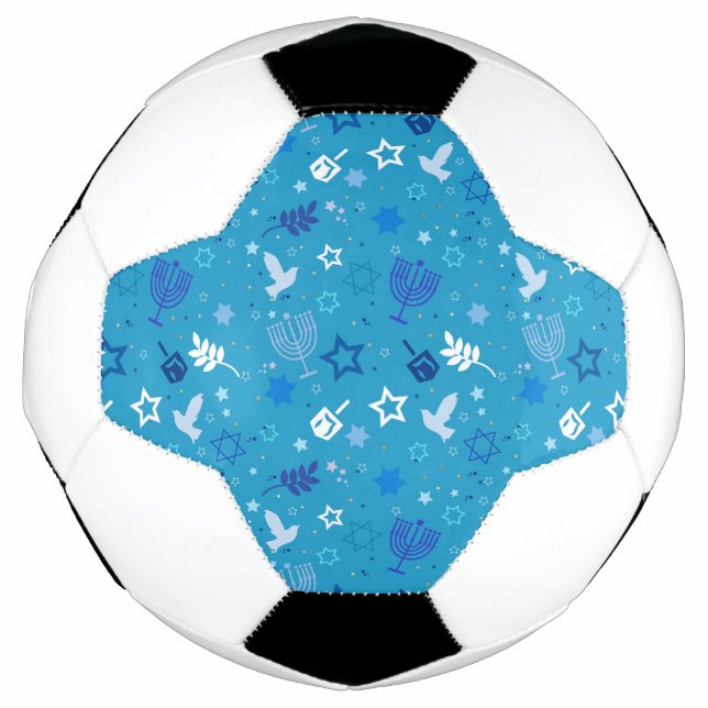 Ballon De Foot Hanoukka Stars Soccer Ball (Devant)