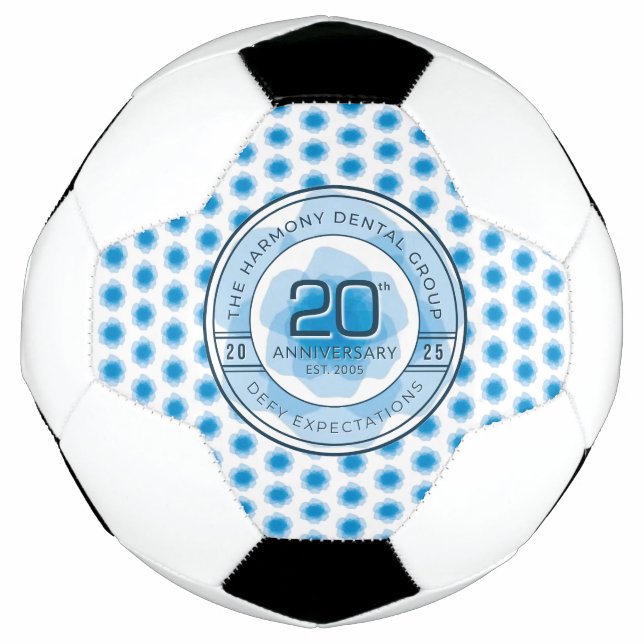 Ballon De Foot Harmony Dental 20th Anniversary Soccer Ball (Devant)