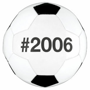 Ballon De Foot Hashtag 2006 19 Anniversaire