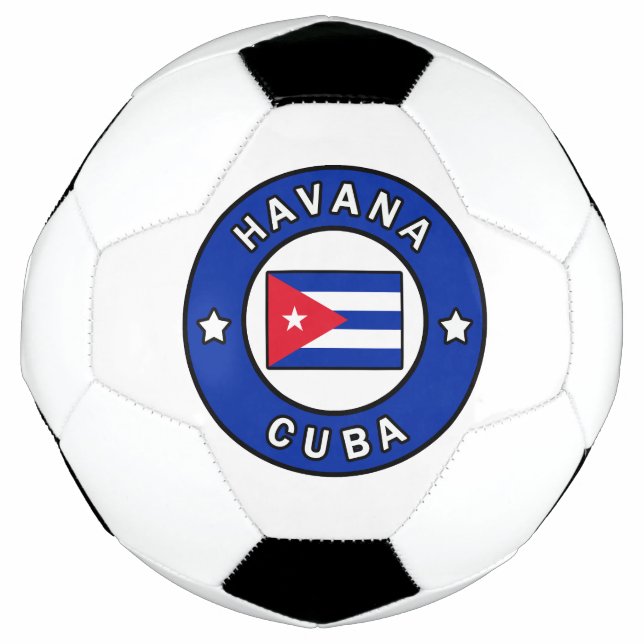 Ballon De Foot Havane Cuba (Devant)