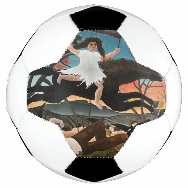 Ballon De Foot Henri Rousseau - La guerre (Devant)