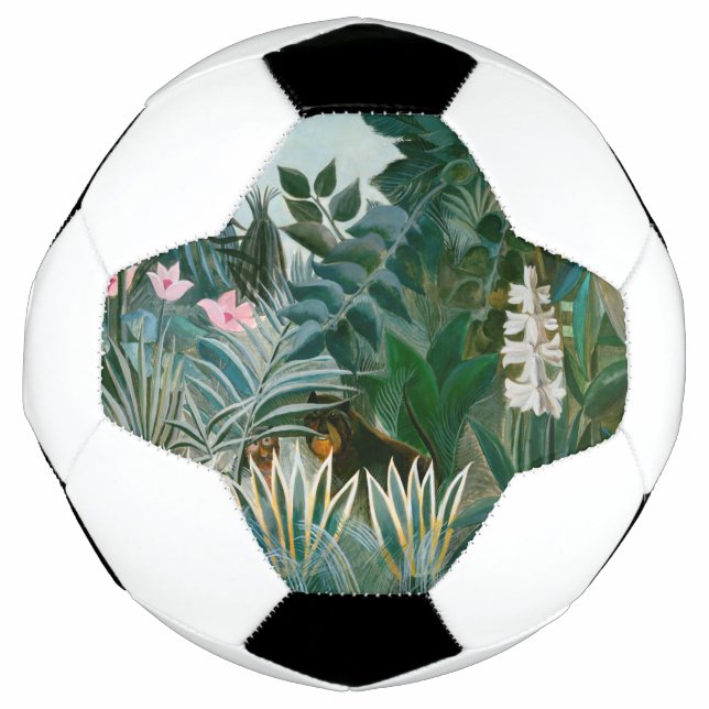 Ballon De Foot Henri Rousseau - La jungle équatoriale (Devant)