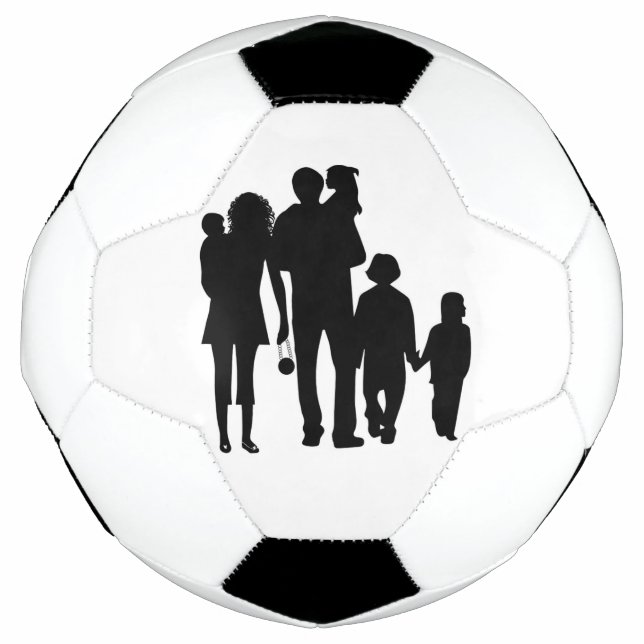 BALLON DE FOOT HEUREUSE FAMILLE (Devant)