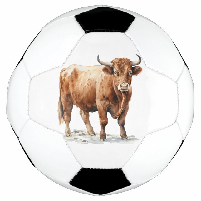 Ballon De Foot Highland Cow (Devant)