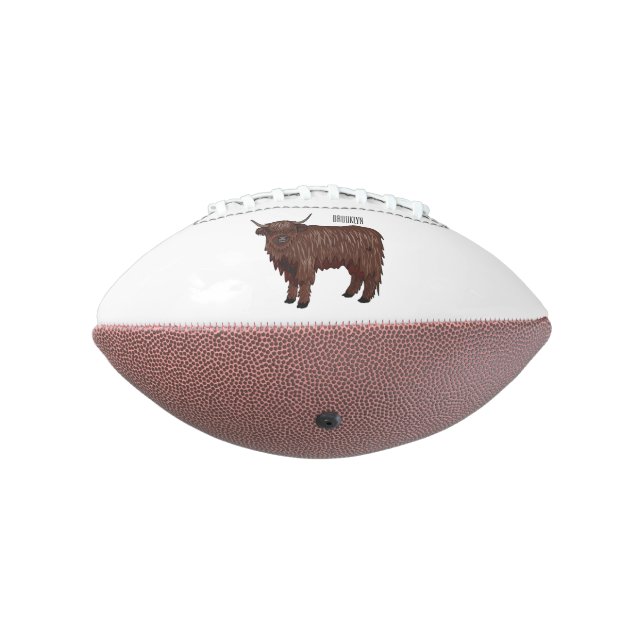 Ballon De Foot Highland cow (Tourné à 270°)