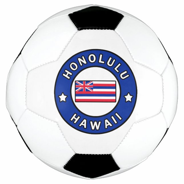 Ballon De Foot Honolulu Hawaii (Devant)