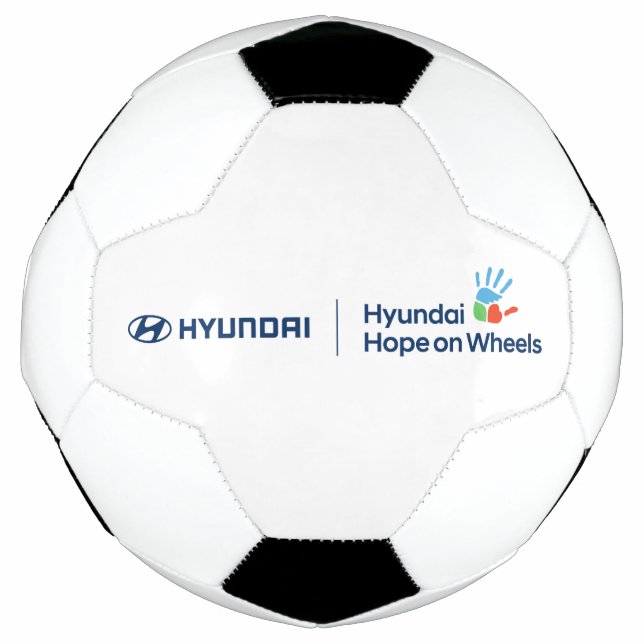 Ballon De Foot Hyundai & Hope on Wheels Soccer Ball (Devant)