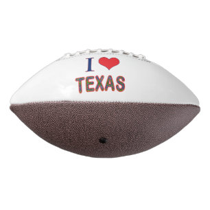Ballon De Foot I (Coeur) Love Texas Bluebonnet