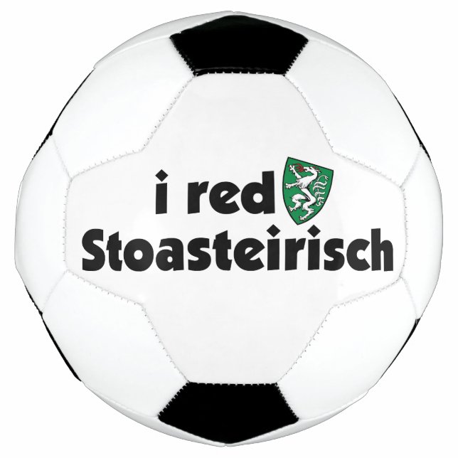 Ballon De Foot I red Stoasteirisch Styermark Autriche (Devant)