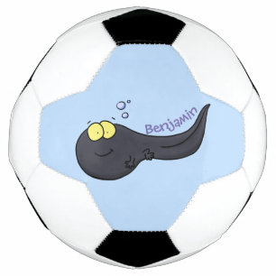 Ballon De Foot Illustration amusante de dessin animé en têtard