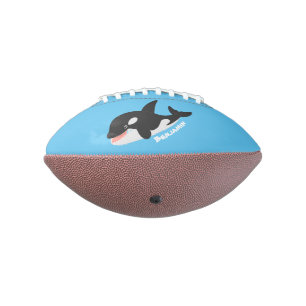Ballon De Foot Illustration amusante de dessin animé sur l'épaula