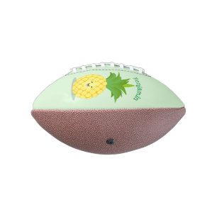 Ballon De Foot Illustration d'ananas mignon