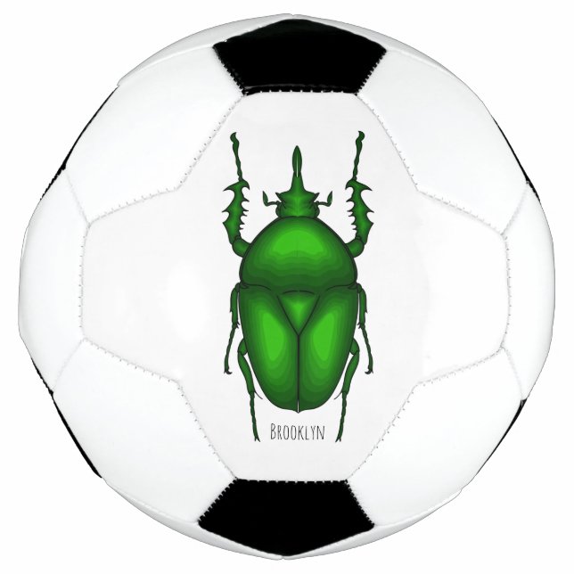 Ballon De Foot Illustration de bug Mecynorhina torquata (Devant)