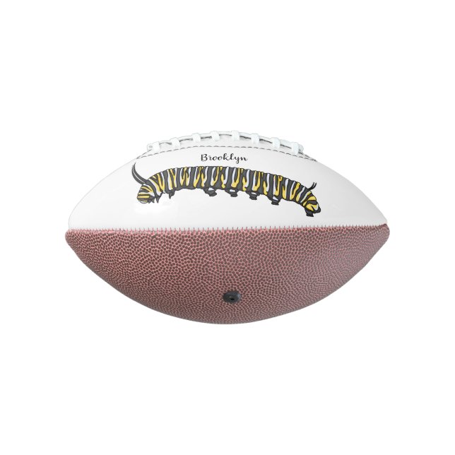 Ballon De Foot illustration de chenille de monarque de dessin ani (Tourné à 270°)