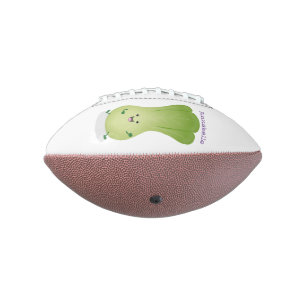 Ballon De Foot Illustration de dessin animé de bébé bok choy mign