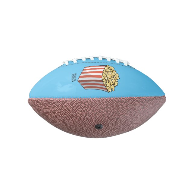 Ballon De Foot Illustration de dessin animé Popcorn (Tourné à 270°)