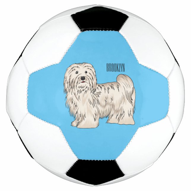 Ballon De Foot Illustration de dessin de chien de Havan (Devant)
