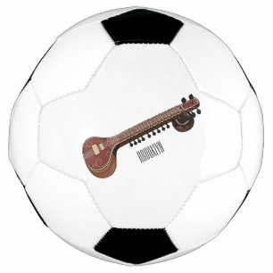 Ballon De Foot Illustration de dessin de Sitar