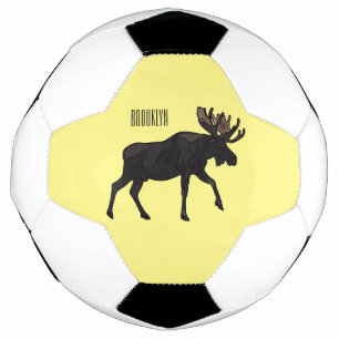 Ballon De Foot Illustration de dessin sur l'orignal
