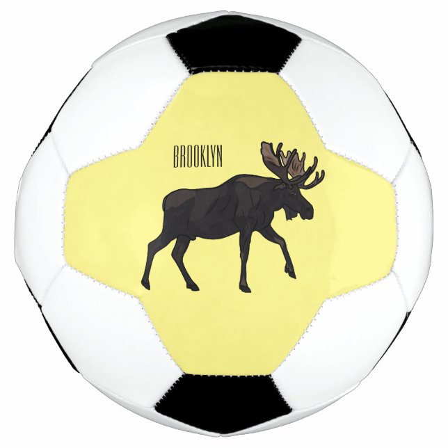 Ballon De Foot Illustration de dessin sur l'orignal (Devant)