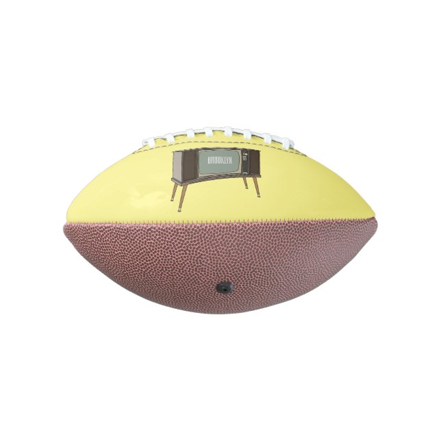 Ballon De Foot Illustration de dessin télévisé (Tourné à 270°)