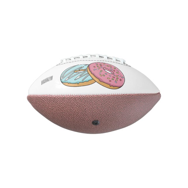 Ballon De Foot Illustration de Donut (Tourné à 270°)
