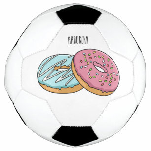 Ballon De Foot Illustration de Donut