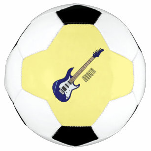 Ballon De Foot Illustration de guitare électrique