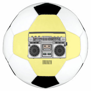 Ballon De Foot Illustration de la bande dessinée radio