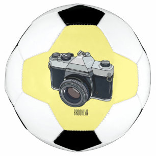 Ballon De Foot Illustration de la caméra