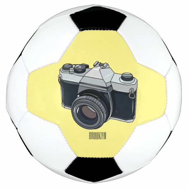 Ballon De Foot Illustration de la caméra (Devant)