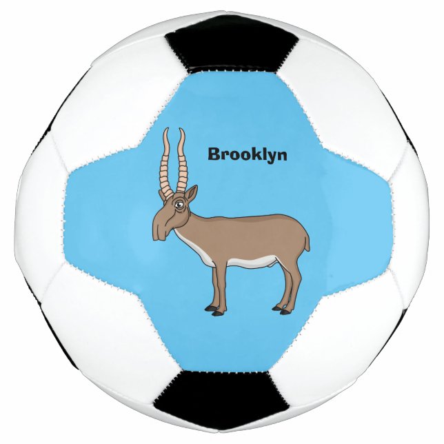 Ballon De Foot Illustration de l'antilope de Saiga (Devant)