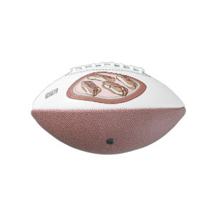 Ballon De Foot Illustration de l'éclair de chocolat