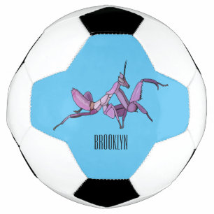 Ballon De Foot illustration de manto orchidée de dessin animé