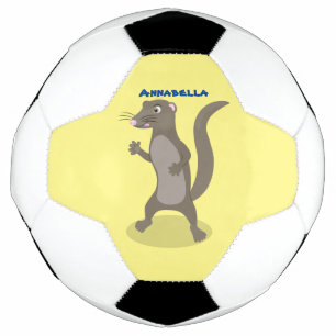 Ballon De Foot Illustration de mignonne mangouste