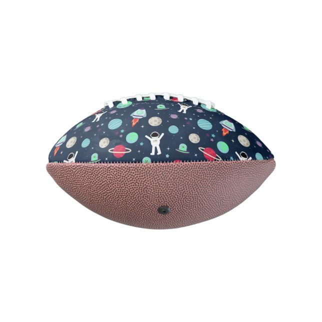 Ballon De Foot illustration de motif spatial (Tourné à 270°)