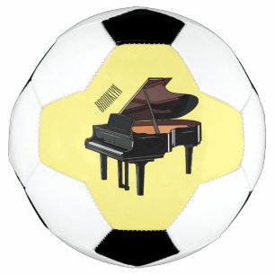 Ballon De Foot Illustration de piano
