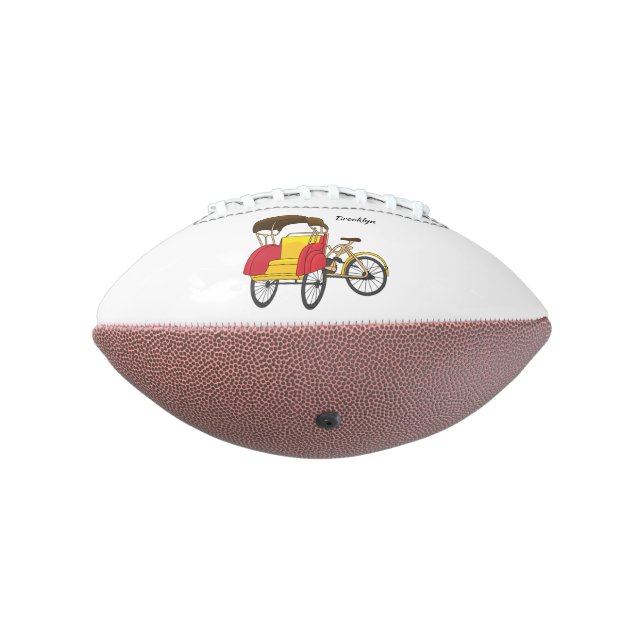 Ballon De Foot Illustration de pousse-pousse pédicab (Tourné à 270°)