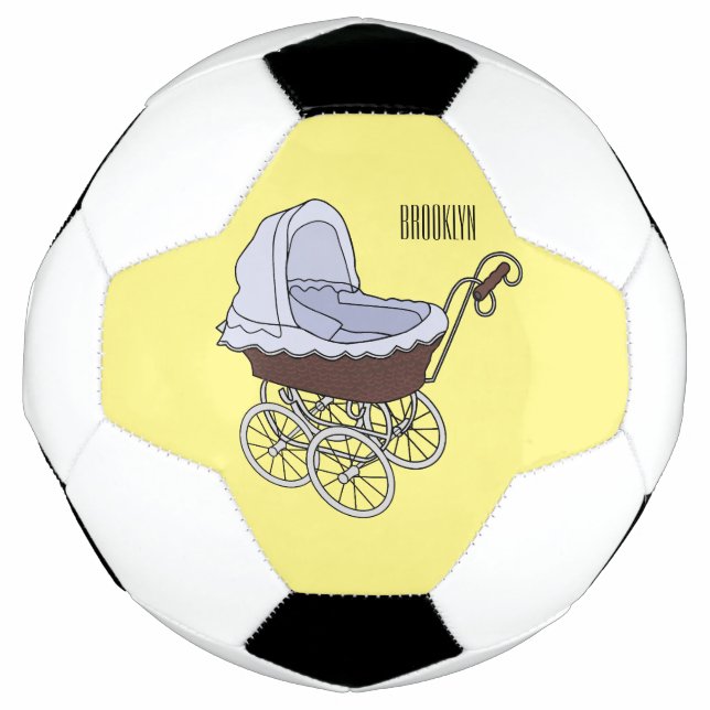 Ballon De Foot Illustration de poussette (Devant)