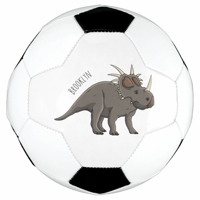 Ballon De Foot Illustration de Styracosaurus (Devant)