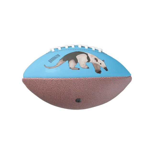 Ballon De Foot Illustration de Tamandua (Tourné à 270°)