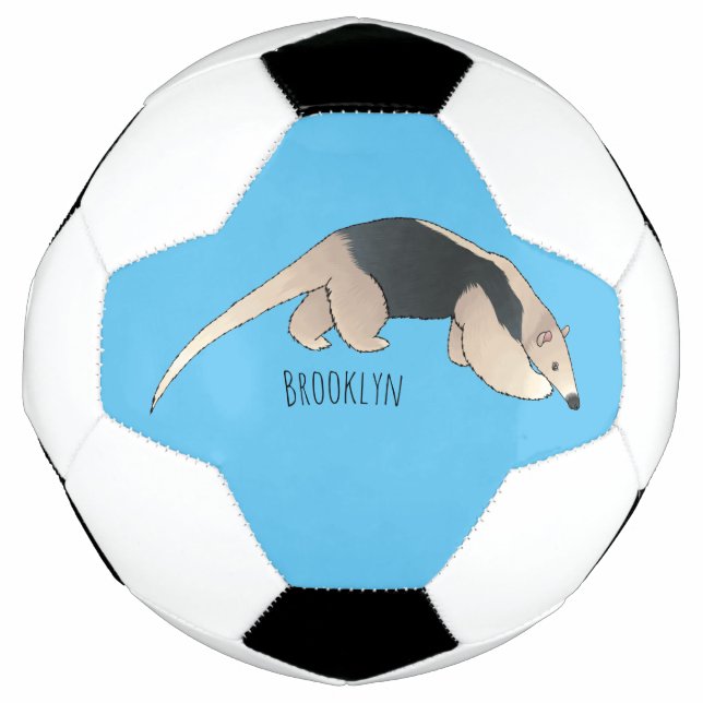 Ballon De Foot Illustration de Tamandua (Devant)