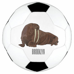 Ballon De Foot Illustration de Walrus
