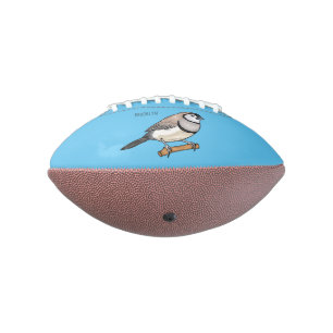 Ballon De Foot Illustration d'oiseau à deux barreaux