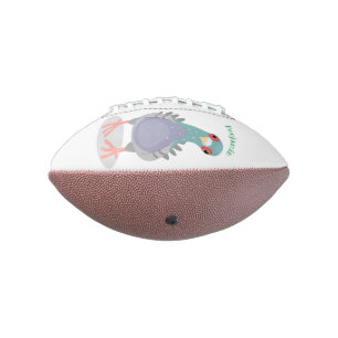 Ballon De Foot Illustration drôle de pigeon curieux